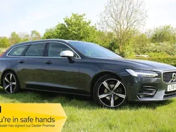 Grey Used 2018 Volvo V90 R-Design Estate | £17,290 (Fair price)