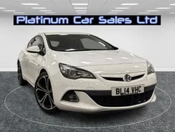 White Used 2014 Vauxhall Astra GTC Edition Hatchback | £5,995 (A bit pricey)