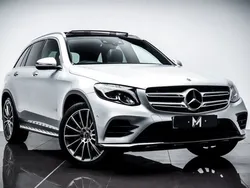 Silver Used 2018 Mercedes GLC220 AMG line SUV | £19,995 (Fair price)