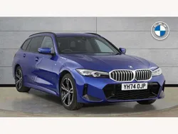Blue Used 2024 BMW 330e M Sport Estate | £34,995 (Super price)