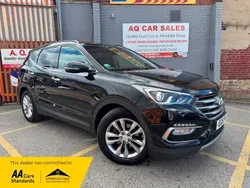 Black Used 2016 Hyundai Santa Fe Premium SUV | £12,290 (Fair price)