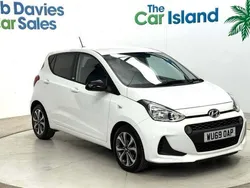 White Used 2019 Hyundai i10 Hatchback | £9,450 (Fair price)