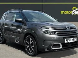Grey metallic Used 2020 Citroën C5 Aircross Flair SUV | £14,500 (Good price)