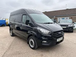 Black Used 2023 Ford Transit Custom Van | £19,250 (Good price)