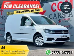 White Used 2018 VW Caddy Trendline MPV | £9,594 (Expensive)
