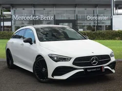 White Used 2024 Mercedes CLA180 AMG Line Premium Plus Sedan | £30,167 (Good price)