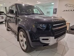 Santorini black metallic Used 2022 Land Rover Defender SUV | £59,995 (Expensive)