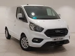 White Used 2022 Ford Transit Custom Limited Van | £18,998 (Fair price)