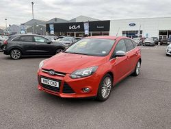 Red Used 2012 Ford Focus Zetec Hatchback | £3,490 (A bit pricey)
