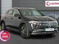 Black Used 2022 Mercedes EQA250 AMG line SUV | £26,159 (Expensive)