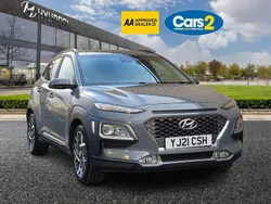 Grey Used 2021 Hyundai Kona Premium SUV | £16,490 (Fair price)
