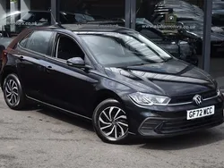 Deep black Used 2022 VW Polo S Hatchback | £16,490 (Fair price)