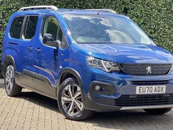 Blue Used 2020 Peugeot Rifter GT-line MPV | £20,999 (Fair price)