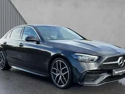 Grey Used 2024 Mercedes C300e AMG Line Premium Plus Sedan | £37,890 (Good price)