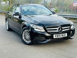 Black Used 2015 Mercedes C200 Executive Sedan | £10,375 (Good price)