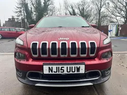 Red Used 2015 Jeep Cherokee Limited SUV | £6,995 (Good price)