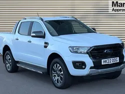 White Used 2022 Ford Ranger Wildtrack Pickup | £21,007 (Good price)