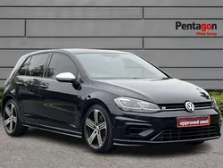 Black Used 2017 VW Golf VII R Hatchback | £17,825 (Fair price)