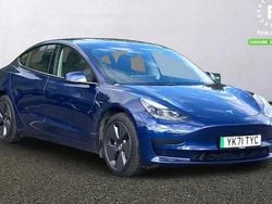 Blue Used 2021 Tesla Model 3 Standard Range Sedan | £17,799 (Fair price)