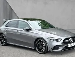 Grey Used 2023 Mercedes A35 AMG Premium Plus Hatchback | £31,695 (Fair price)