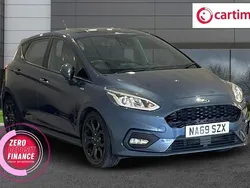 Blue Used 2019 Ford Fiesta ST-Line Hatchback | £10,990 (Fair price)
