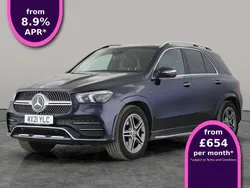 Blue Used 2021 Mercedes GLE350 AMG line Estate | £41,864 (Fair price)