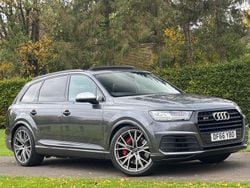 Grey Used 2016 Audi SQ7 Black Edition SUV | £23,990 (Expensive)