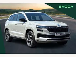 Graphite grey Used 2024 Skoda Karoq SportLine SUV | £28,995 (Good price)