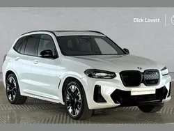 White Used 2022 BMW iX3 M Sport SUV | £31,000 (Fair price)