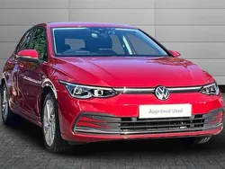 Kings red Used 2021 VW Golf VIII Style Hatchback | £20,495 (A bit pricey)