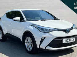 White Used 2023 Toyota C-HR SUV | £19,986 (Fair price)