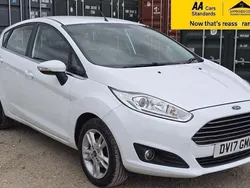 White Used 2017 Ford Fiesta Zetec Hatchback | £7,980 (Good price)