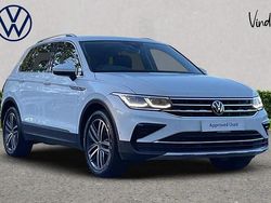 White Used 2023 VW Tiguan Elegance SUV | £26,605 (Fair price)