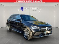Black Used 2019 Mercedes GLC300 AMG line Estate | £26,500 (A bit pricey)