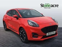 Red Used 2021 Ford Puma ST-Line X SUV | £17,495 (Good price)