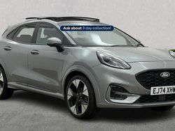 Silver Used 2024 Ford Puma ST-Line X Hatchback | £24,999 (Expensive)