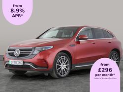 Red Used 2020 Mercedes EQC400 AMG line SUV | £20,336 (Good price)