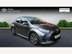 Grey Used 2022 Toyota Yaris Hybrid Design Hatchback | £17,411 (Fair price)