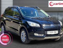 Black Used 2016 Ford Kuga Titanium SUV | £7,777 (Good price)