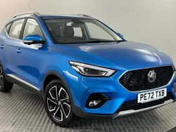 Blue Used 2022 MG ZS Exclusive Sedan | £15,525 (Fair price)