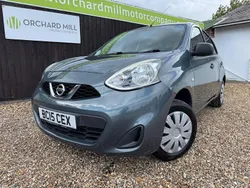 Grey Used 2015 Nissan Micra Visia Hatchback | £4,795 (Fair price)