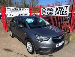 Grey Used 2017 Vauxhall Crossland X SUV | £5,250 (Fair price)