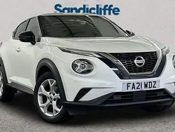 White Used 2023 Nissan Juke N-Connecta SUV | £12,381 (Fair price)
