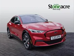 Red Used 2023 Ford Mustang Mach-E Extended Range SUV | £34,499 (Fair price)
