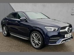 Blue Used 2021 Mercedes GLE350 AMG line SUV | £44,980 (Expensive)