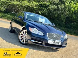 Blue Used 2010 Jaguar XF Luxury Sedan | £3,995 (Expensive)