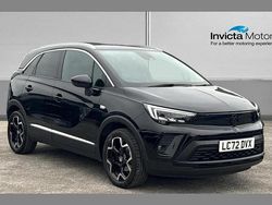Diamond black metallic Used 2022 Vauxhall Crossland Ultimate SUV | £14,250 (Fair price)