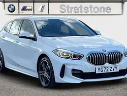 White Used 2022 BMW 118 M Sport Hatchback | £22,999 (Fair price)