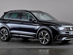 Black Used 2022 VW Tiguan R-line SUV | £22,777 (Fair price)