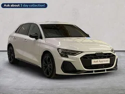 White Used 2025 Audi A3 e-tron Black Edition Hatchback | £36,179